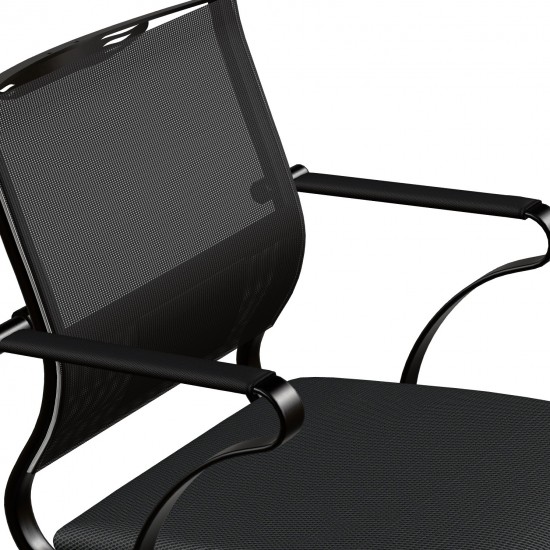 Chaise De Réunion Ergo Avec Cadre En Métal Et 4 Roues