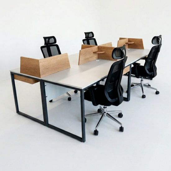 Bureau Multi Zealand Pour Quatre Personnes 276 X 138 Cm