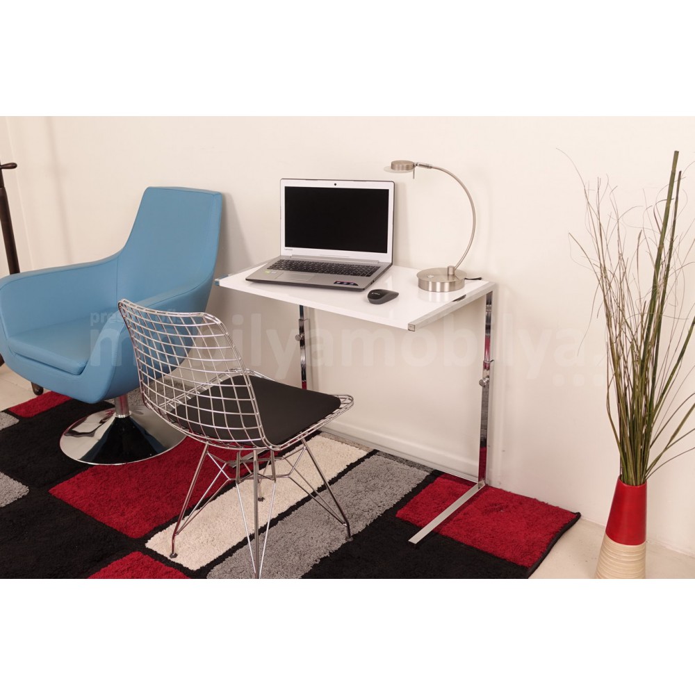 Bell Laptop Stand Blanc Laqué