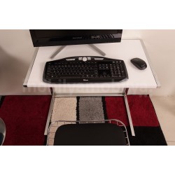 Bell Laptop Stand Blanc Laqué