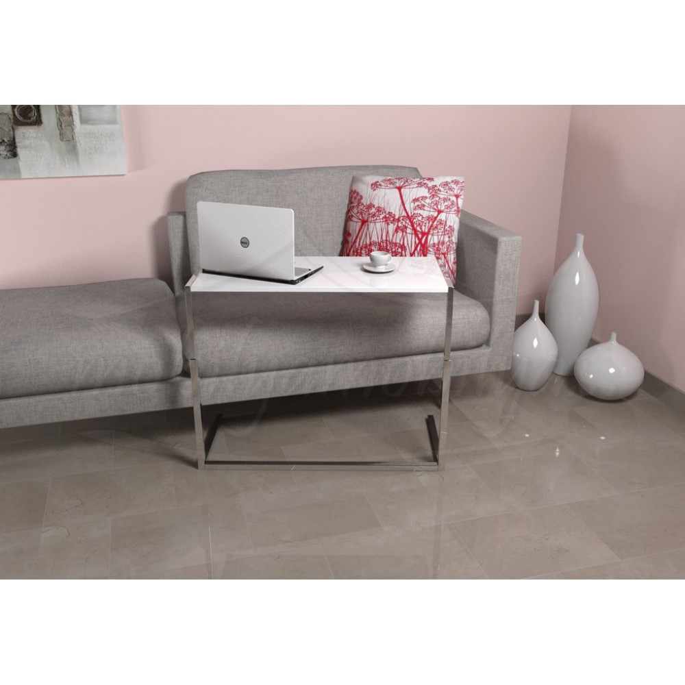 Clarissa Blanc Ordinateur Portable Grand Bureau