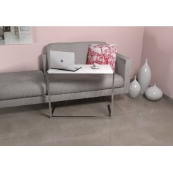 Clarissa Blanc Ordinateur Portable Grand Bureau