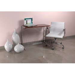 Clarissa Grand Bureau Pour Ordinateur Portable Noyer