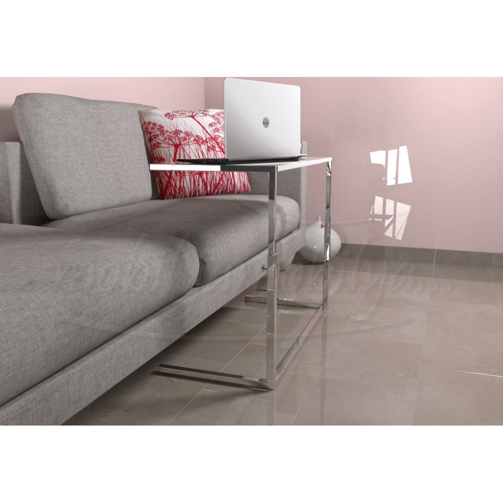 Clarissa Blanc Ordinateur Portable Grand Bureau