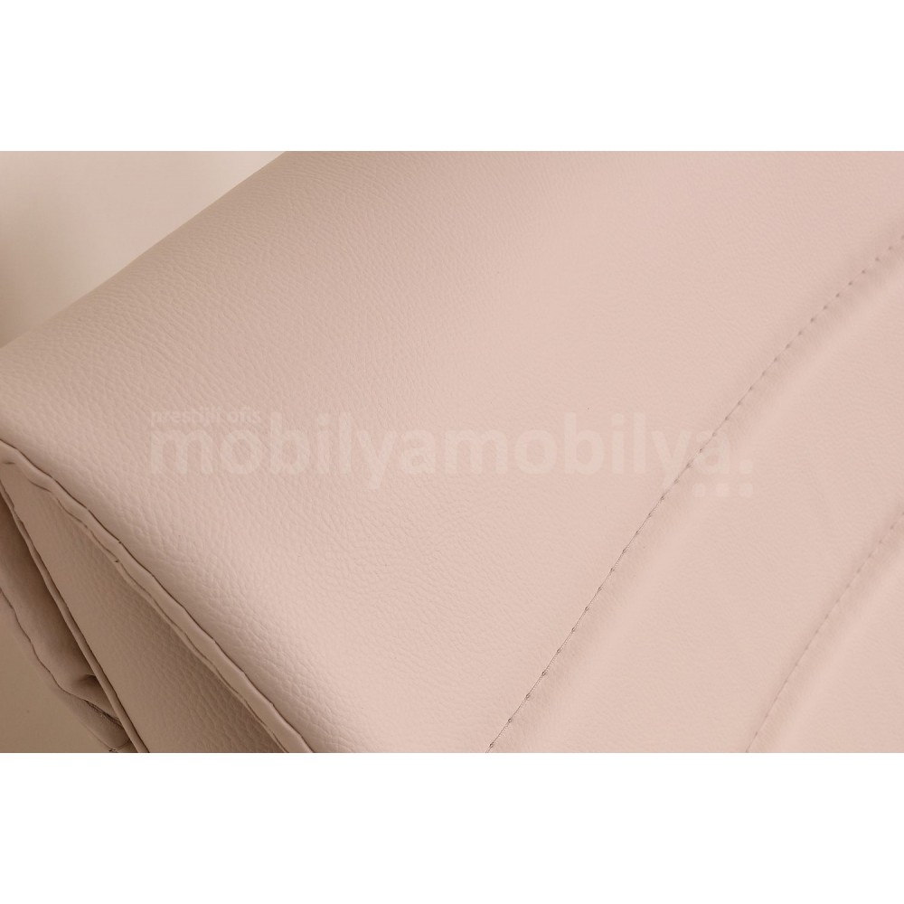 Captive Bamboo Chair Set Blanc