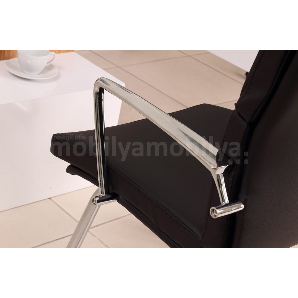 Chaise De Bureau Exécutif Canberra Bamboo White Line Tk.