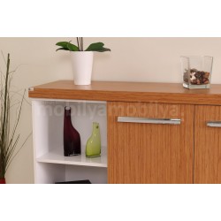 Chaise De Bureau Exécutif Canberra Bamboo White Line Tk.