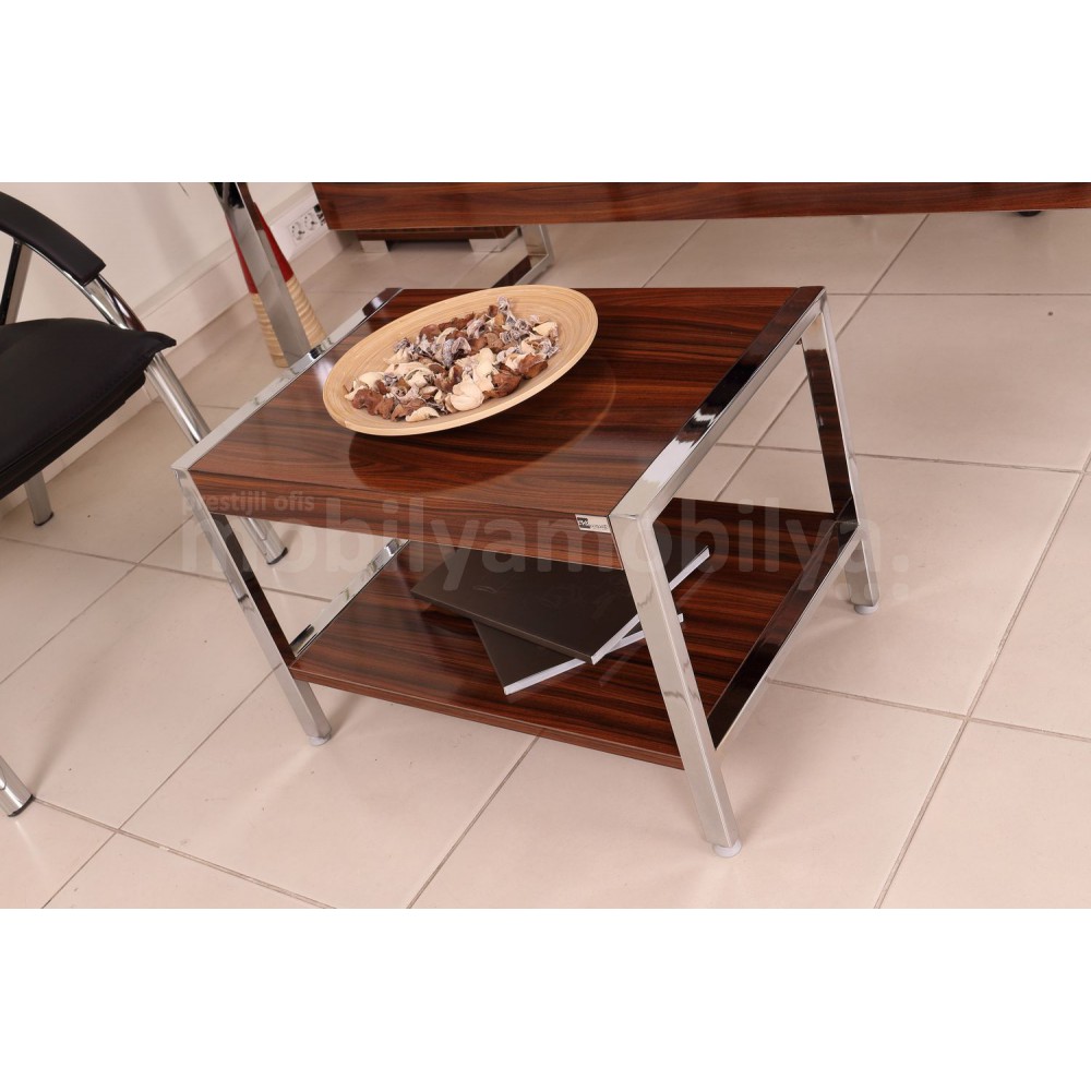 Bureau D'Istanbul Bureau Personnel De L'Équipe High Gloss Noyer