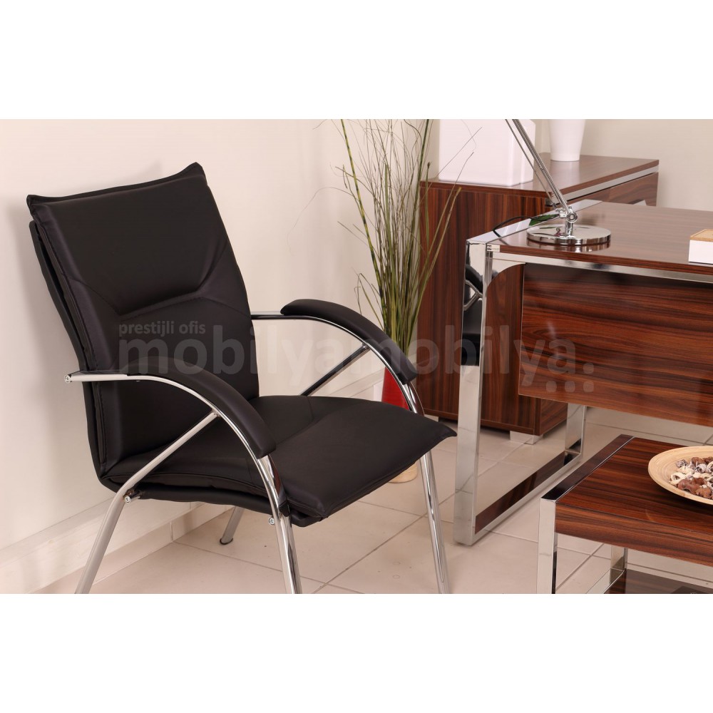 Bureau D'Istanbul Bureau Personnel De L'Équipe High Gloss Noyer