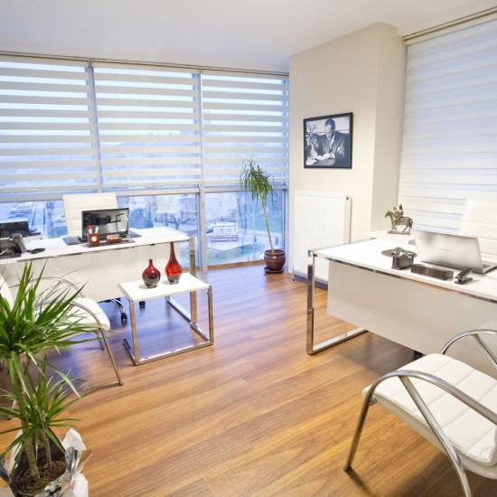 Bureau Du Personnel De L'Équipe Blanc Laqué